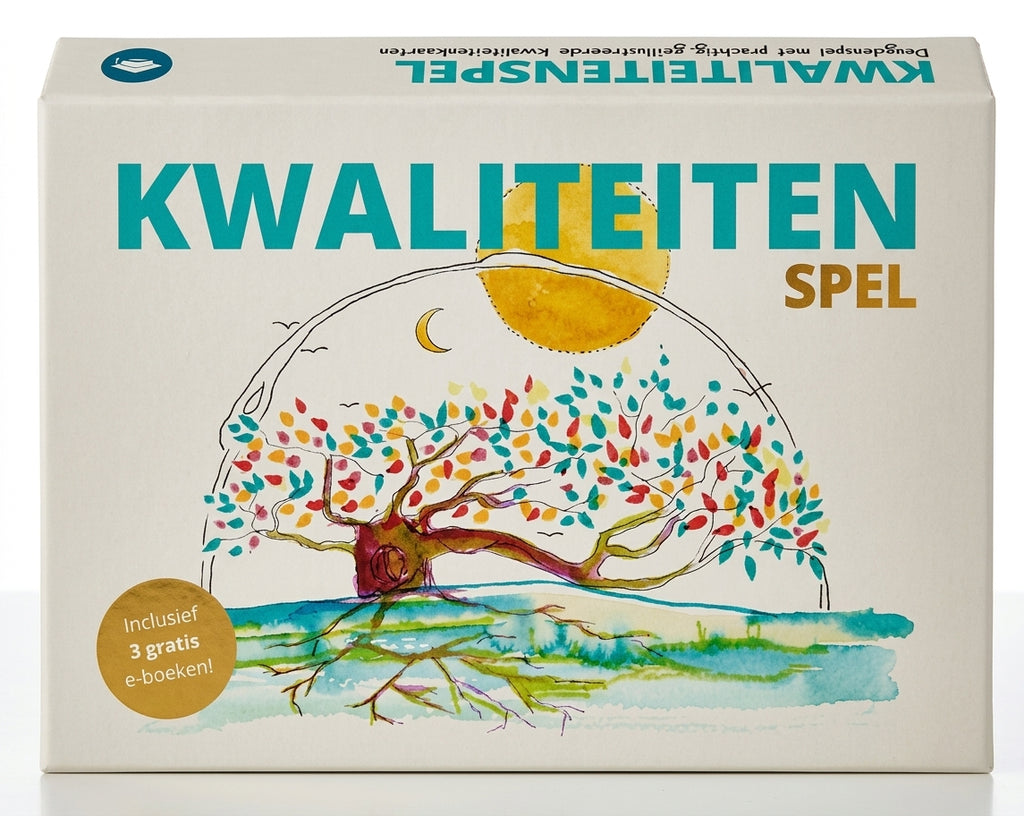 3-in-1 Kaartendeck Bundel: Affirmatiekaarten, Inspiratiekaarten & Kwaliteitenspel
